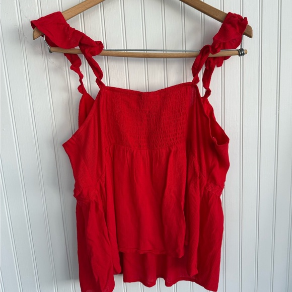 Hot Topic Women's Red Tank Top - Picture 3 of 3